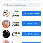 Facebook Freunde von Florian Rosenkranz (Auswahl)
