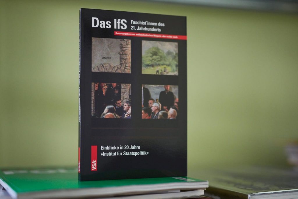 Buch über das “Institut für Staatspolitik” und die Faschist*innen des 21. Jahrhunderts erschien 2020 und ist im Buchhandel erhältlich.