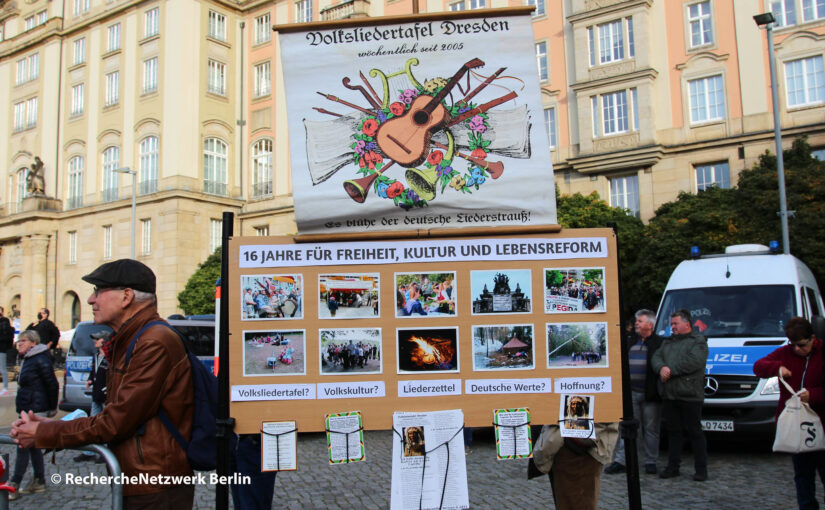 Tanzend zur Normalisierung? „Brauchtumspflege“ völkischer Gruppierungen in Dresden